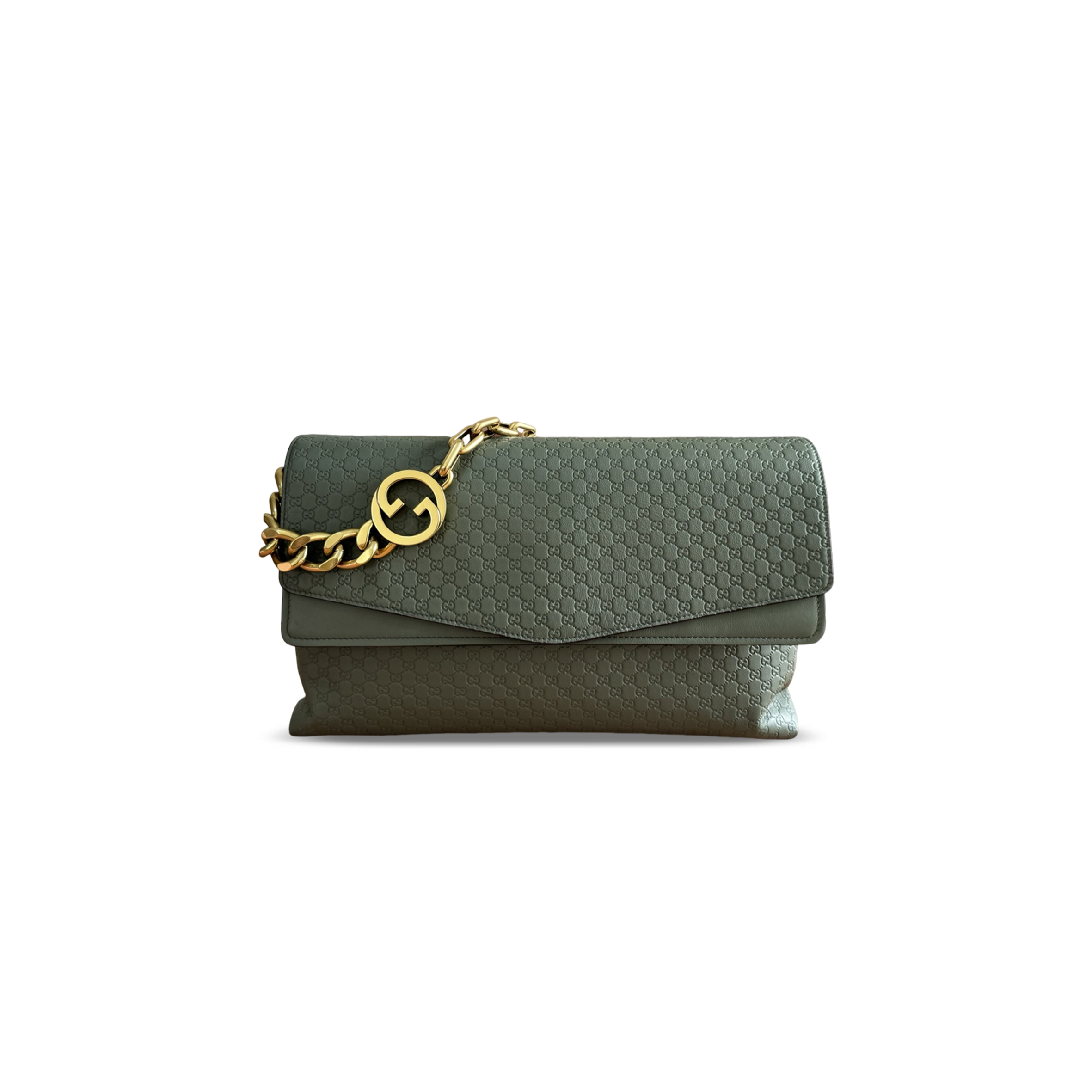 GUCCI LARGE SHOULDER BAG WITH CHAIN 857362 (36*19.5*9.5cm)